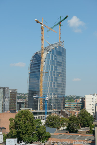 tour des finances à Liège